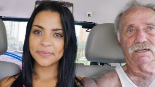 Nikki Kay Has Threesome Sex With Grandpas