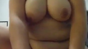 Chubby Mexican Wife on cock